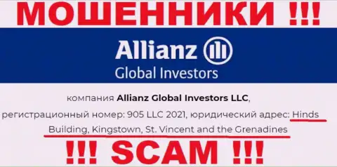 Офшорное расположение Allianz Global Investors по адресу Hinds Building, Kingstown, St. Vincent and the Grenadines позволило им безнаказанно обманывать