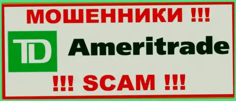 Логотип МОШЕННИКОВ ТDAmeriТrade Сom
