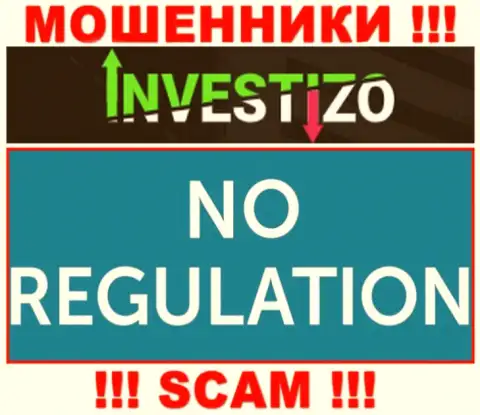 У компании Investizo нет регулятора - internet-мошенники беспроблемно одурачивают клиентов