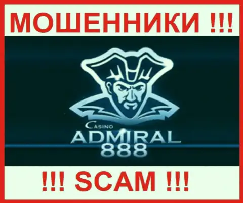 Логотип ОБМАНЩИКА Admiral 888