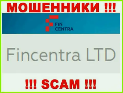 На официальном веб-портале FinCentra говорится, что указанной конторой руководит Fincentra LTD