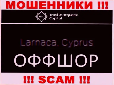 Trust-M-Capital Com расположились в офшоре, на территории - Cyprus