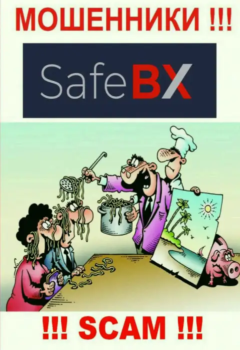 Пользуясь доверчивостью людей, SafeBX заманивают жертв к себе в разводняк