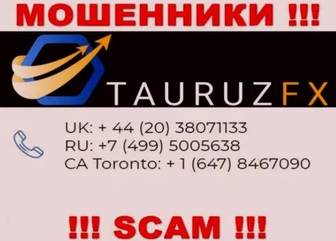 Не берите телефон, когда звонят незнакомые, это могут быть интернет-махинаторы из организации TauruzFX