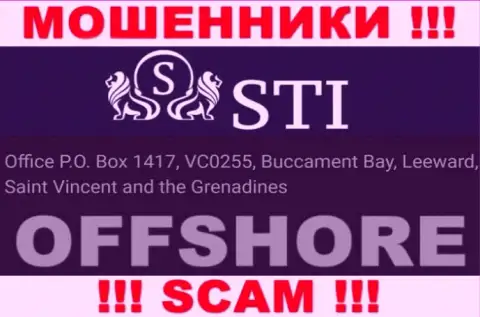 StokOptions - это незаконно действующая компания, зарегистрированная в оффшоре Office P.O. Box 1417, VC0255, Buccament Bay, Leeward, Saint Vincent and the Grenadines, осторожно