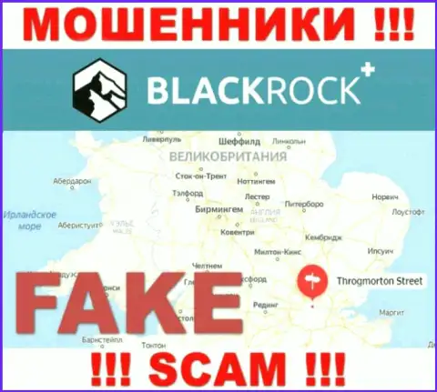 Black Rock Plus не намерены нести ответственность за свои мошеннические действия, поэтому инфа о юрисдикции фейковая