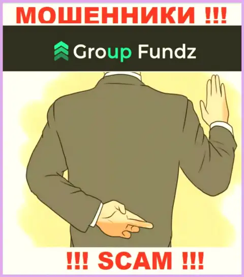 Не спешите с намерением взаимодействовать с организацией GroupFundz - оставляют без средств