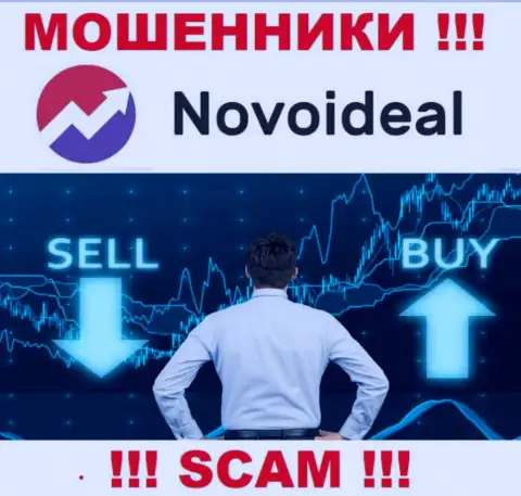 NovoIdeal Com - это РАЗВОДИЛЫ, мошенничают в сфере - Broker