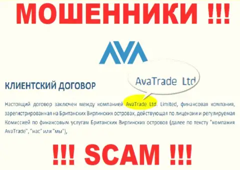 Ava Trade это РАЗВОДИЛЫ ! Ава Трейд Маркетс Лтд - это компания, управляющая указанным разводняком