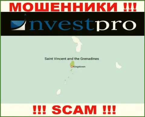 Махинаторы NvestPro World находятся на оффшорной территории - St. Vincent & the Grenadines