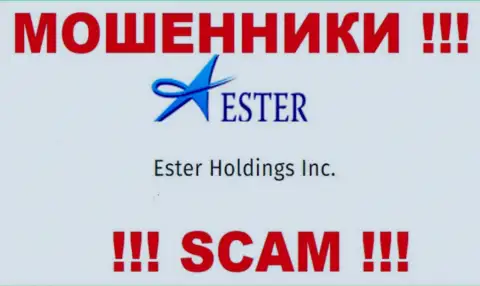 Инфа о юр лице интернет аферистов Ester Holdings